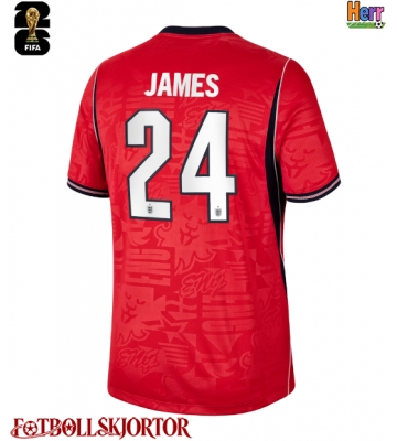 England Reece James #24 Bortatröja VM 2026 Kortärmad